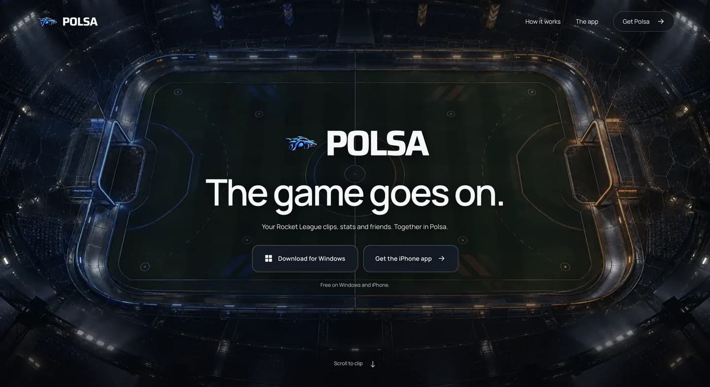 Polsa homepage